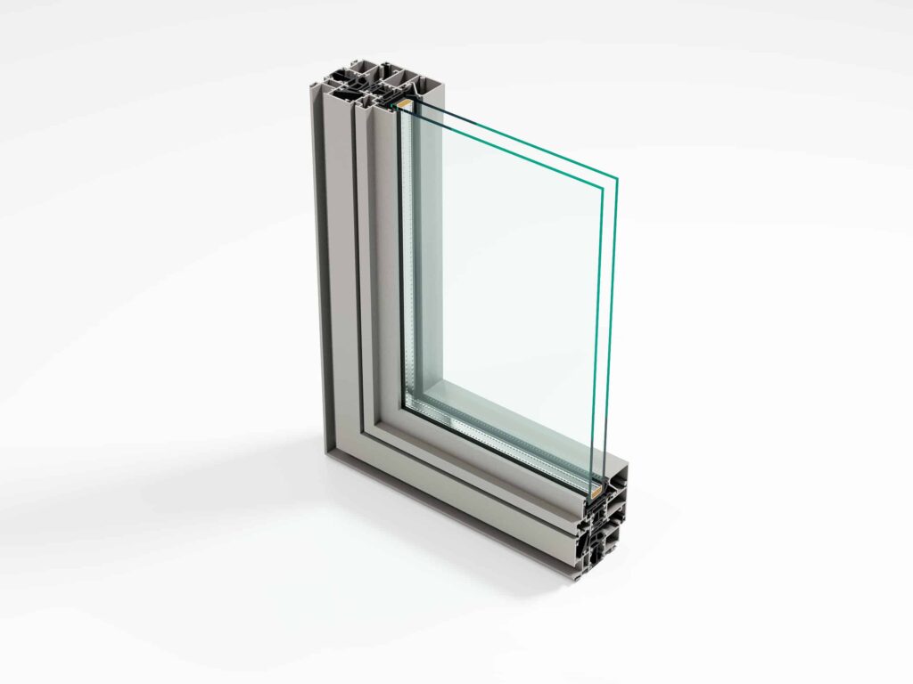 Coupe fenêtre Aluminium Laon