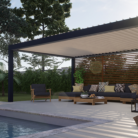 Pergola bioclimatique Aisne