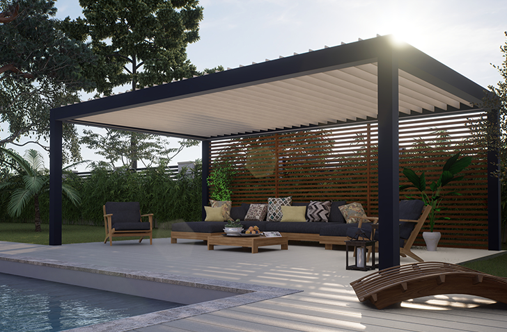 Pergola bioclimatique Aisne